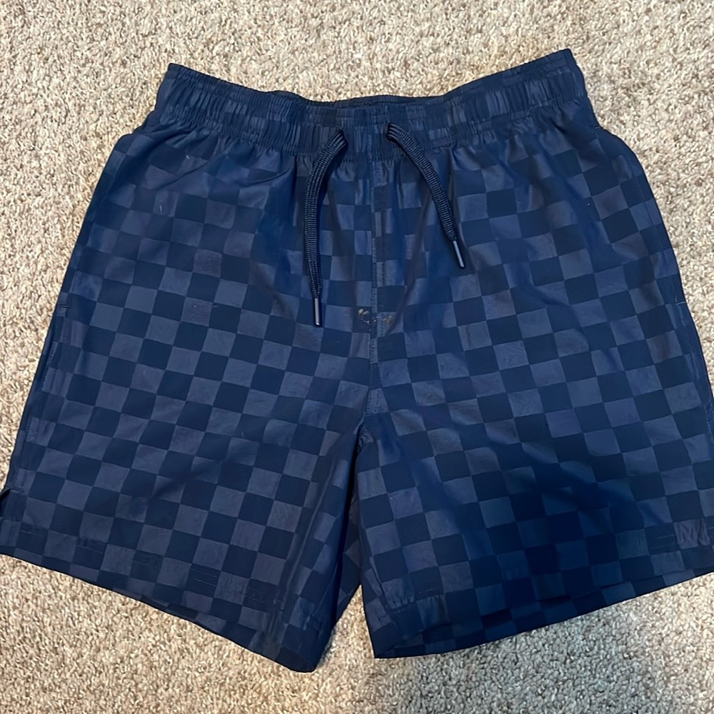 Athletic navy blue shorts